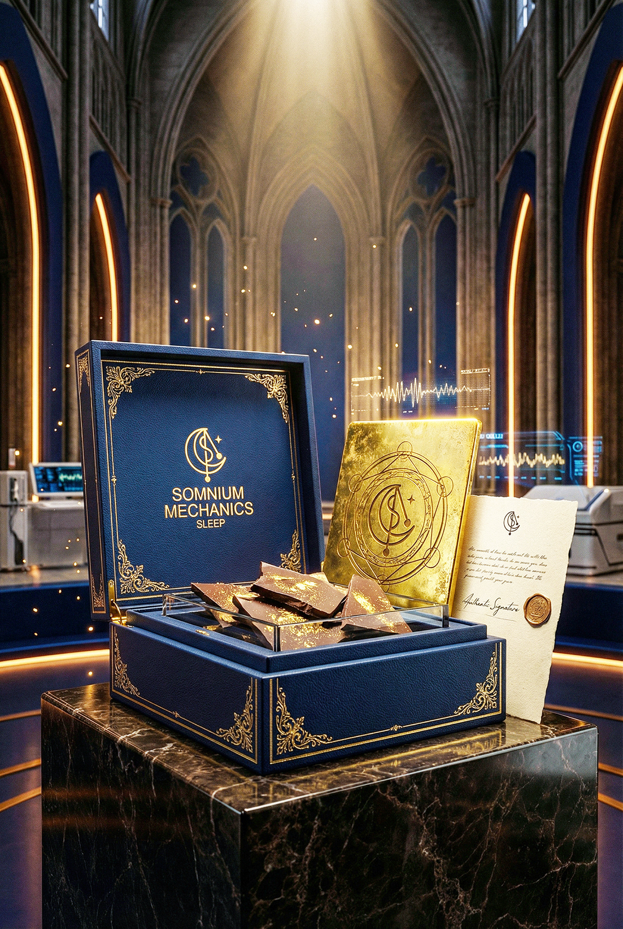 Somnium Mechanics : Sleep Salon Clinic Branding Image 13