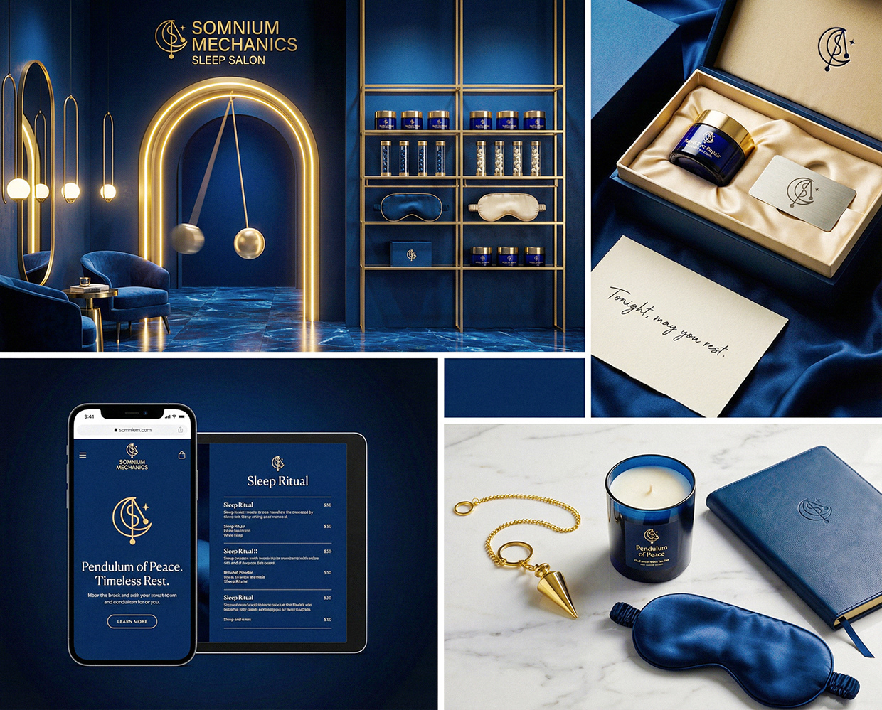 Somnium Mechanics : Sleep Salon Clinic Branding Image 20