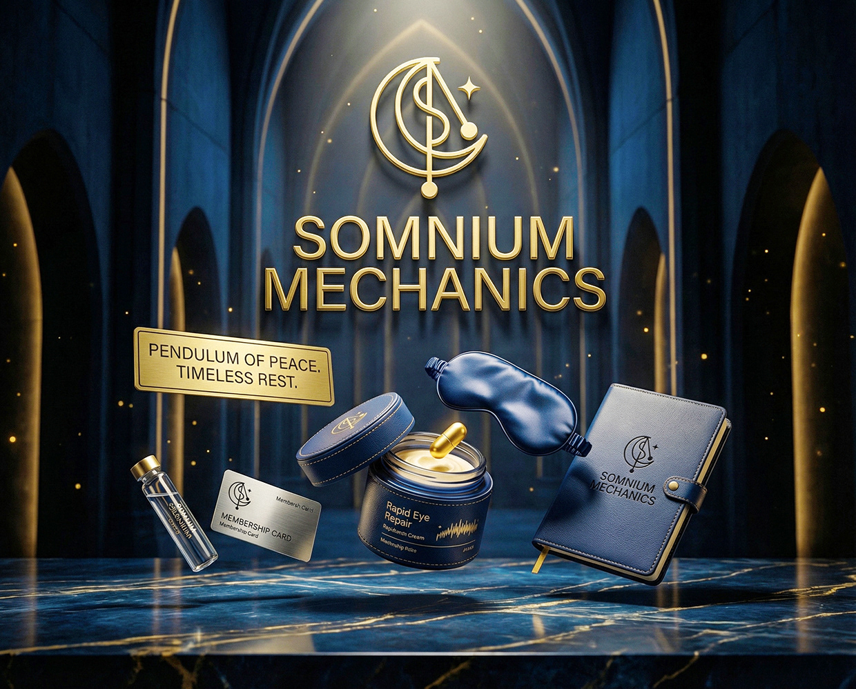 Somnium Mechanics : Sleep Salon Clinic Branding Image 42