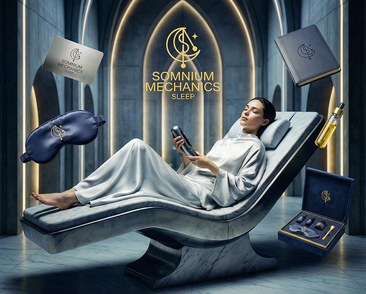 Somnium Mechanics : Sleep Salon Clinic Branding Image 55