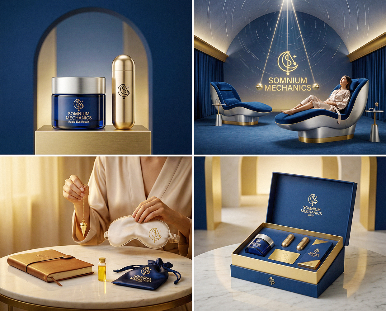 Somnium Mechanics : Sleep Salon Clinic Branding Image 57