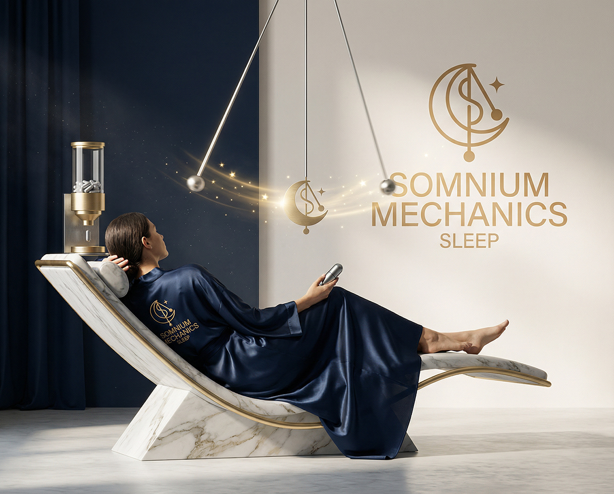Somnium Mechanics : Sleep Salon Clinic Branding Image 63