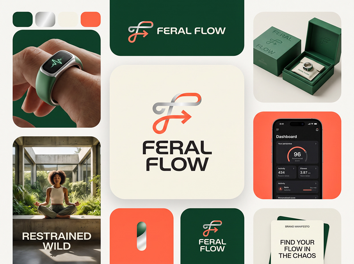 FERAL FLOW | Smart Ring & Biometric Flow State Identity Image 0