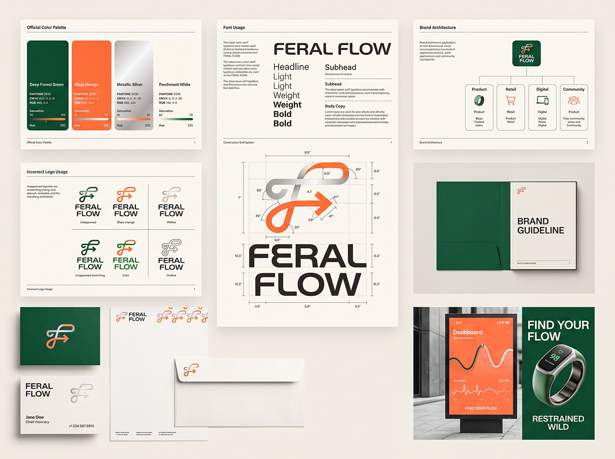 FERAL FLOW | Smart Ring & Biometric Flow State Identity Image 1