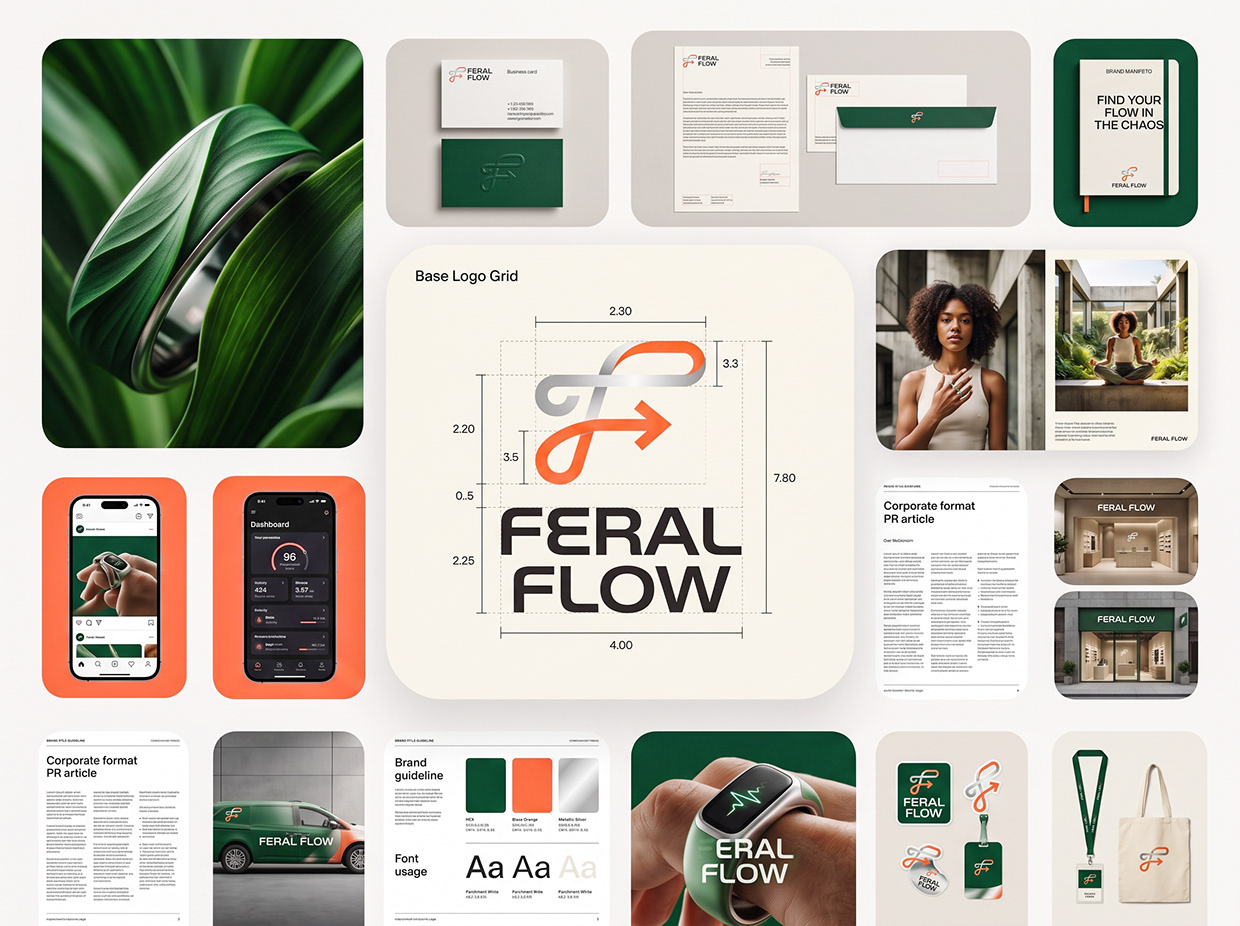 FERAL FLOW | Smart Ring & Biometric Flow State Identity Image 2