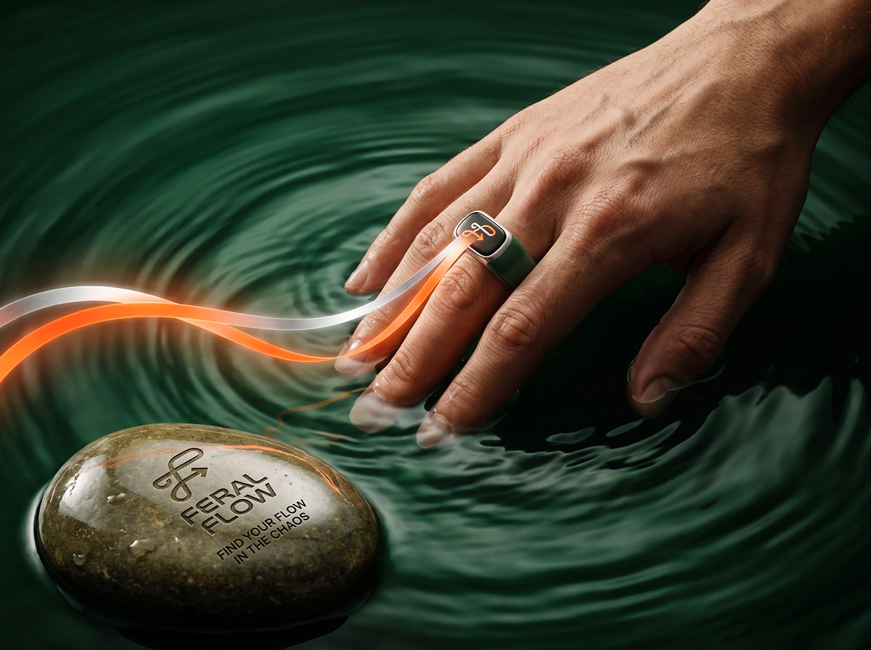 FERAL FLOW | Smart Ring & Biometric Flow State Identity Image 8