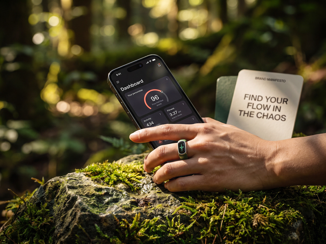 FERAL FLOW | Smart Ring & Biometric Flow State Identity Image 9