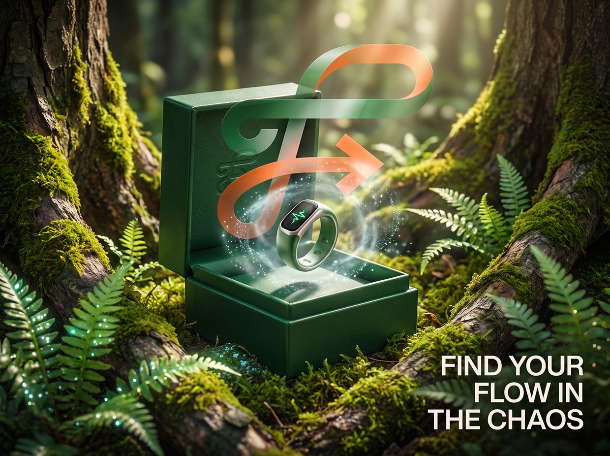FERAL FLOW | Smart Ring & Biometric Flow State Identity Image 15