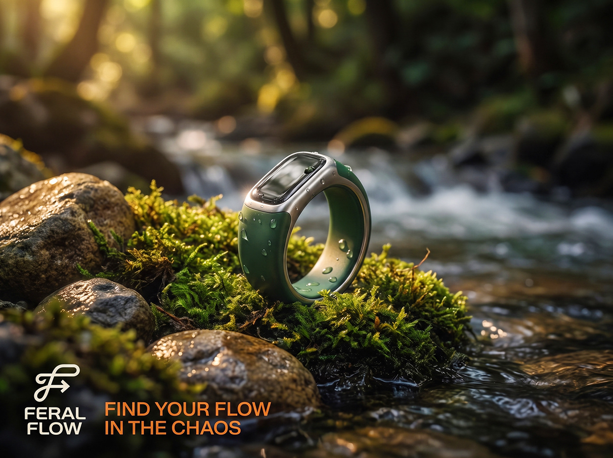 FERAL FLOW | Smart Ring & Biometric Flow State Identity Image 16