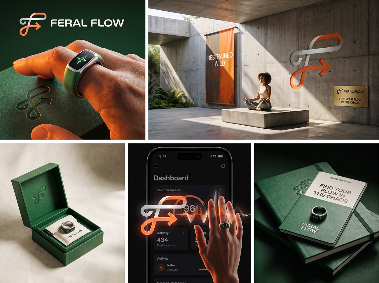 FERAL FLOW | Smart Ring & Biometric Flow State Identity Image 20