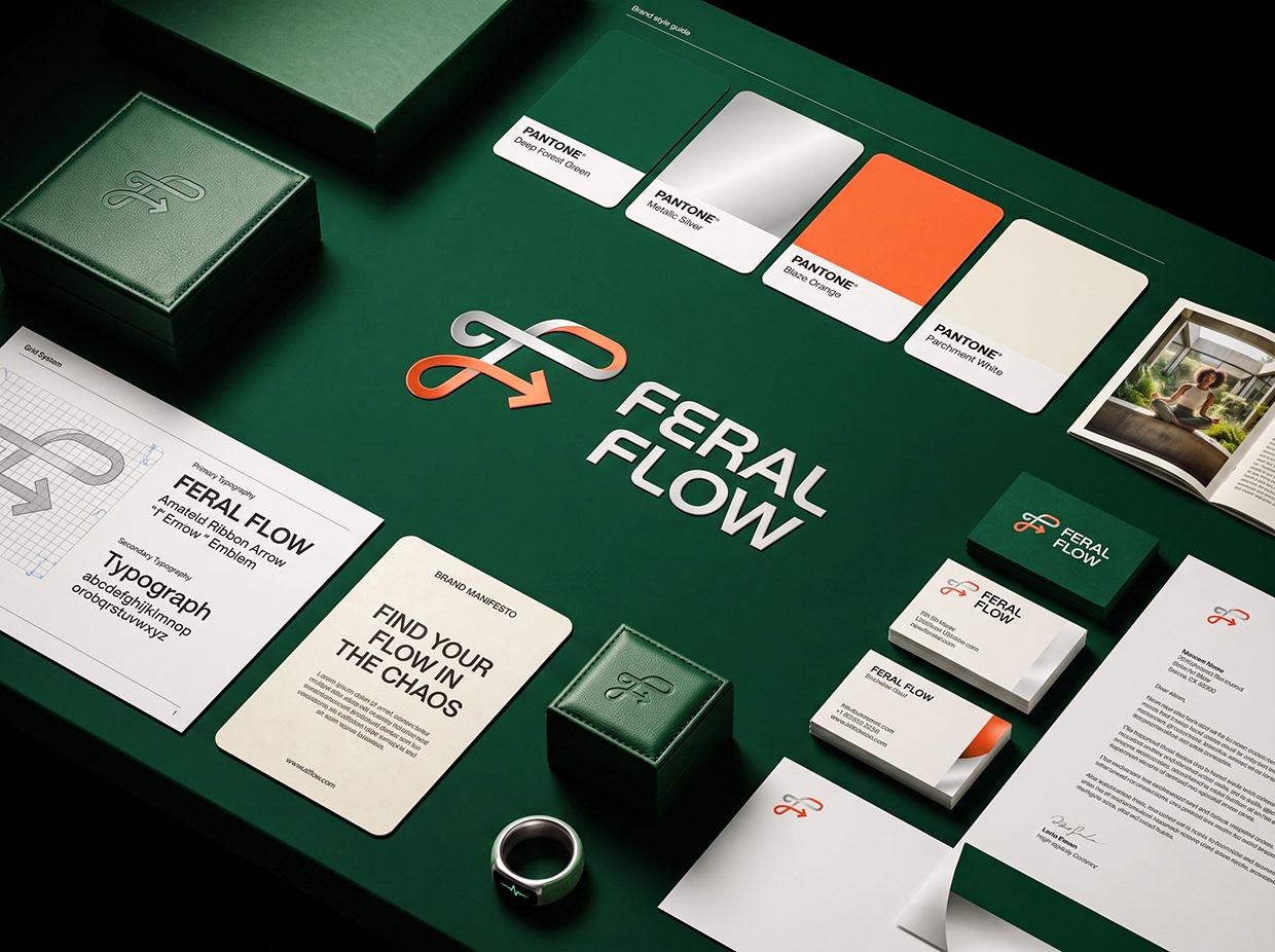FERAL FLOW | Smart Ring & Biometric Flow State Identity Image 21