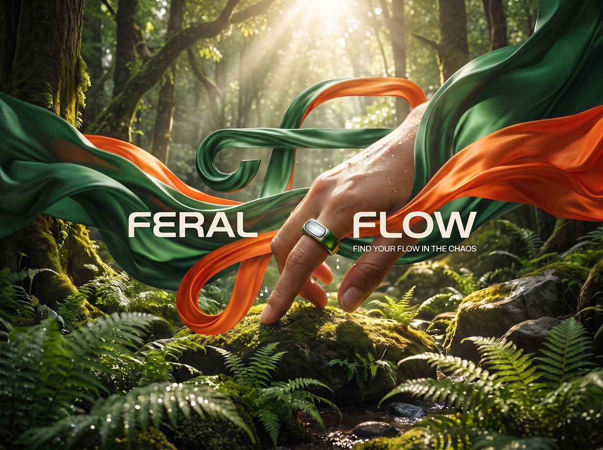 FERAL FLOW | Smart Ring & Biometric Flow State Identity Image 31