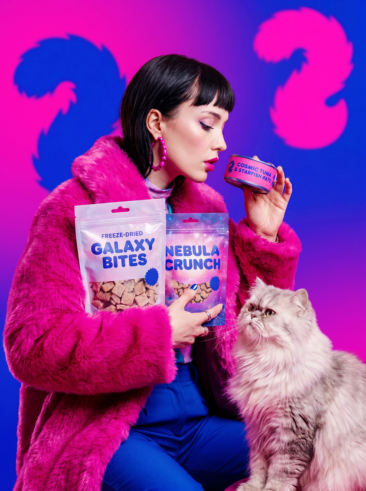 FUZZY LOGIC | Space-Pop Pet Lifestyle Branding Image 7