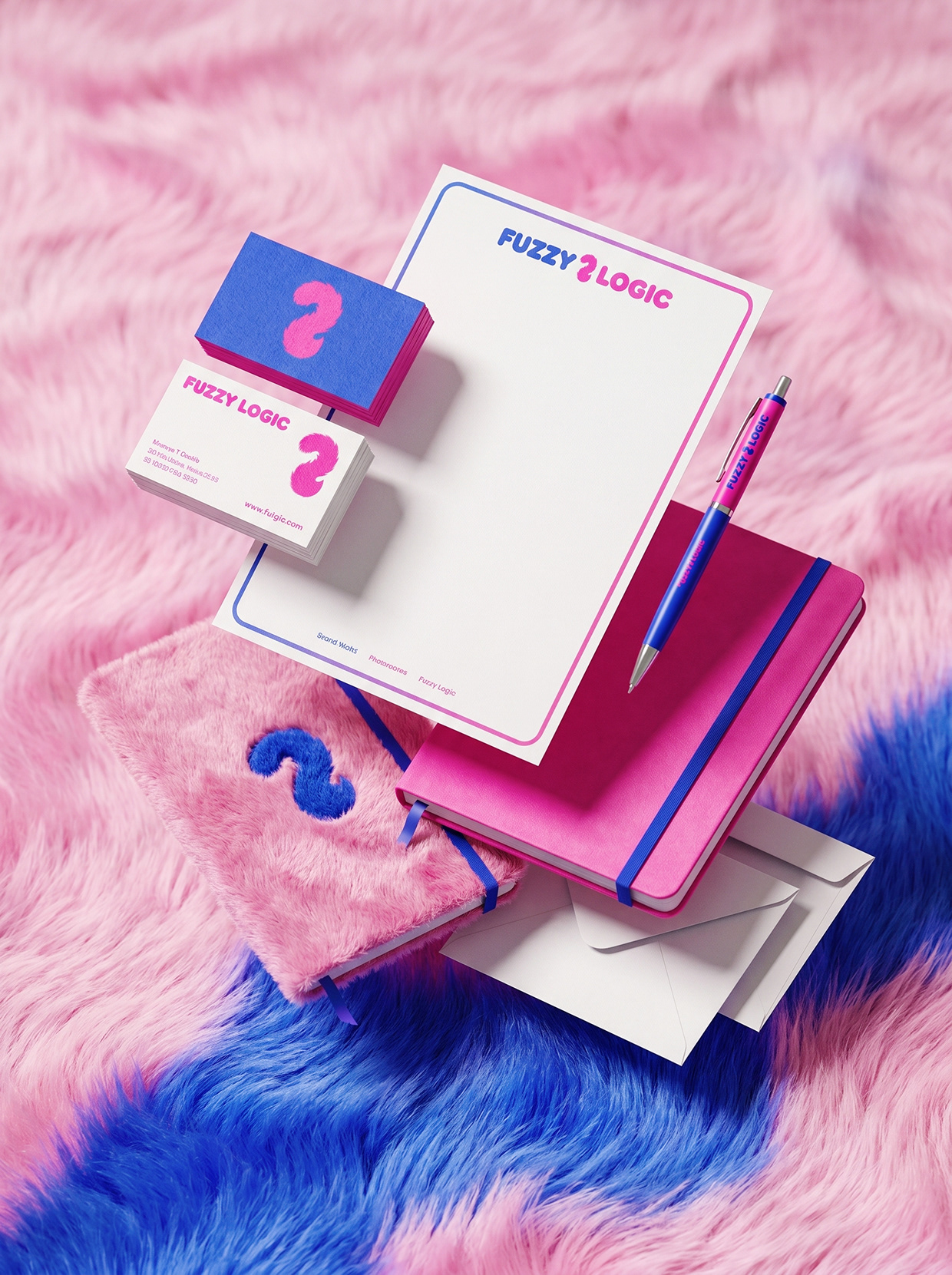 FUZZY LOGIC | Space-Pop Pet Lifestyle Branding Image 27