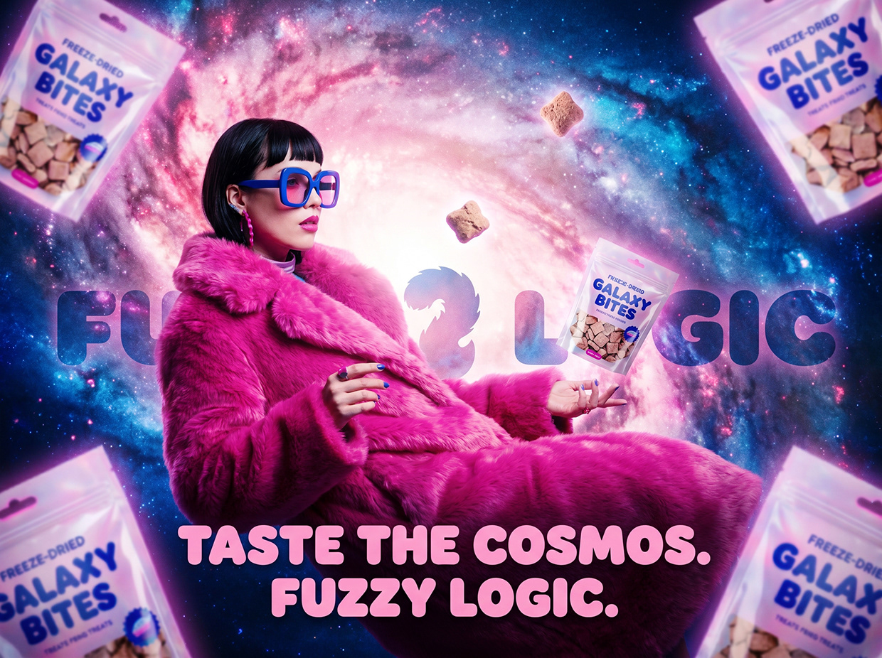 FUZZY LOGIC | Space-Pop Pet Lifestyle Branding Image 28