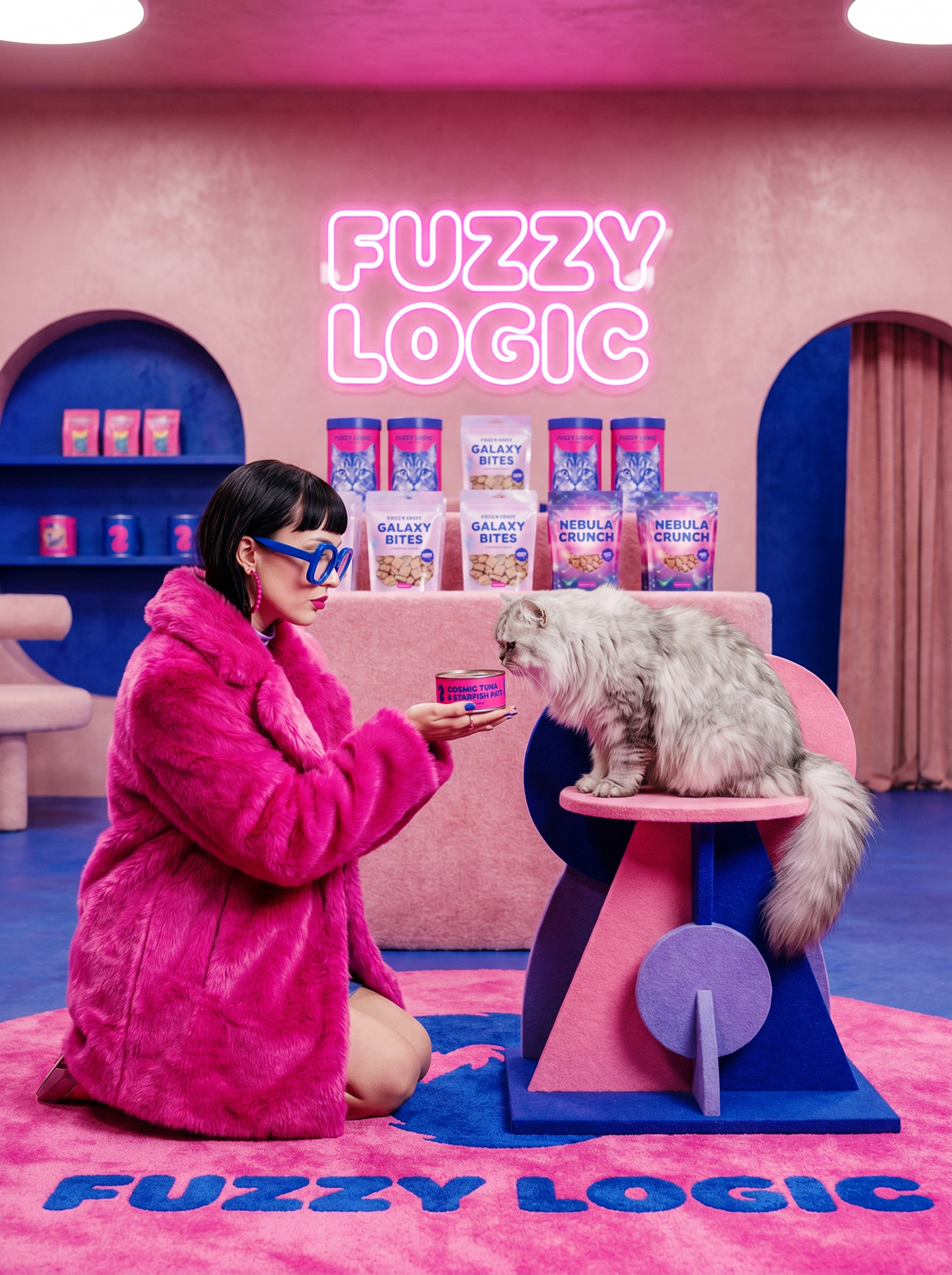 FUZZY LOGIC | Space-Pop Pet Lifestyle Branding Image 31