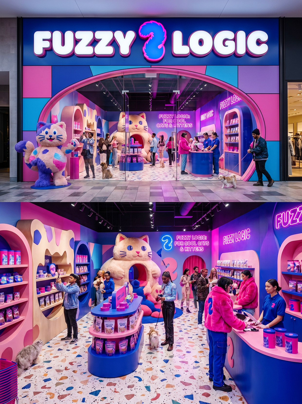 FUZZY LOGIC | Space-Pop Pet Lifestyle Branding Image 34