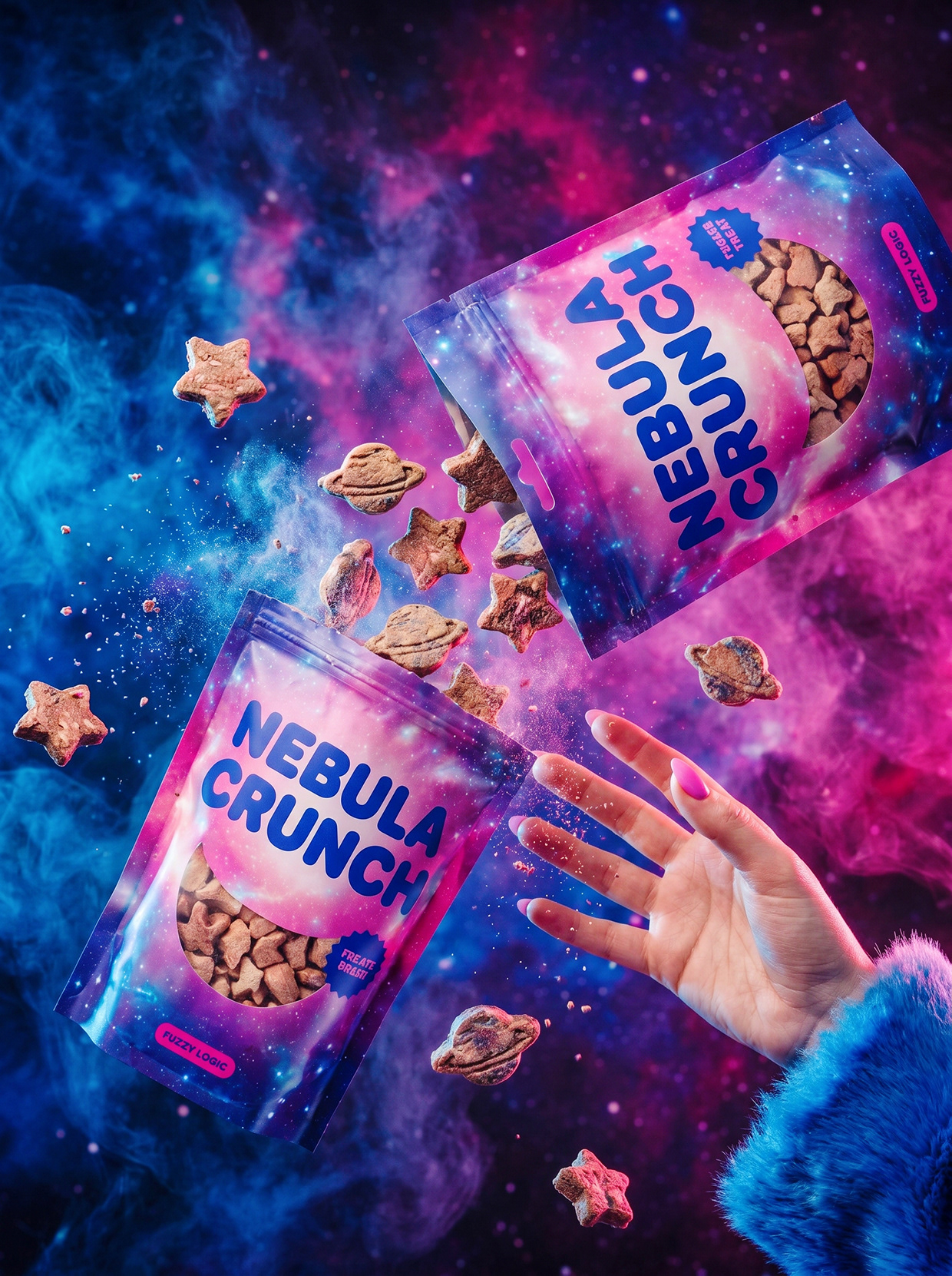 FUZZY LOGIC | Space-Pop Pet Lifestyle Branding Image 37