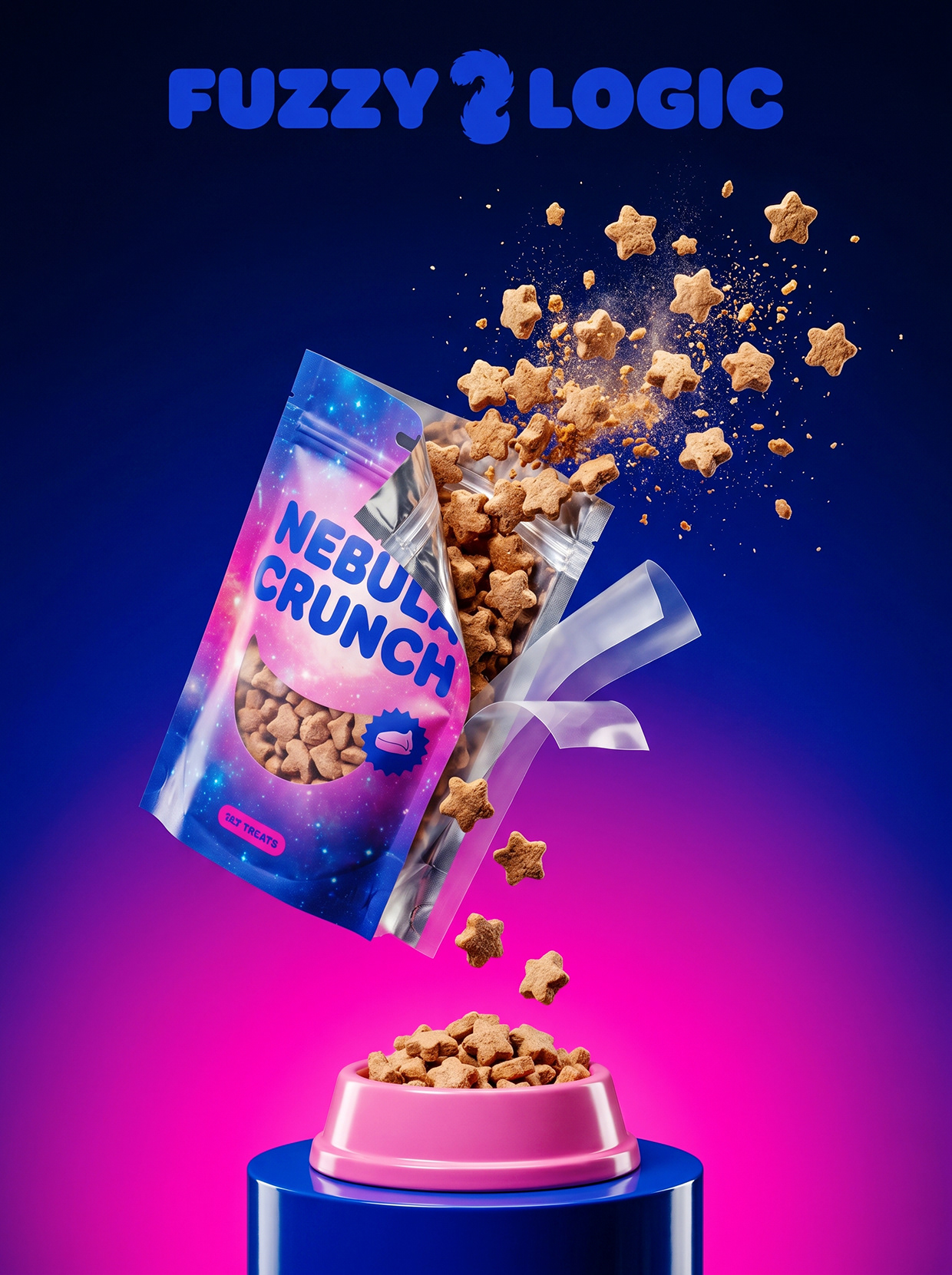 FUZZY LOGIC | Space-Pop Pet Lifestyle Branding Image 39