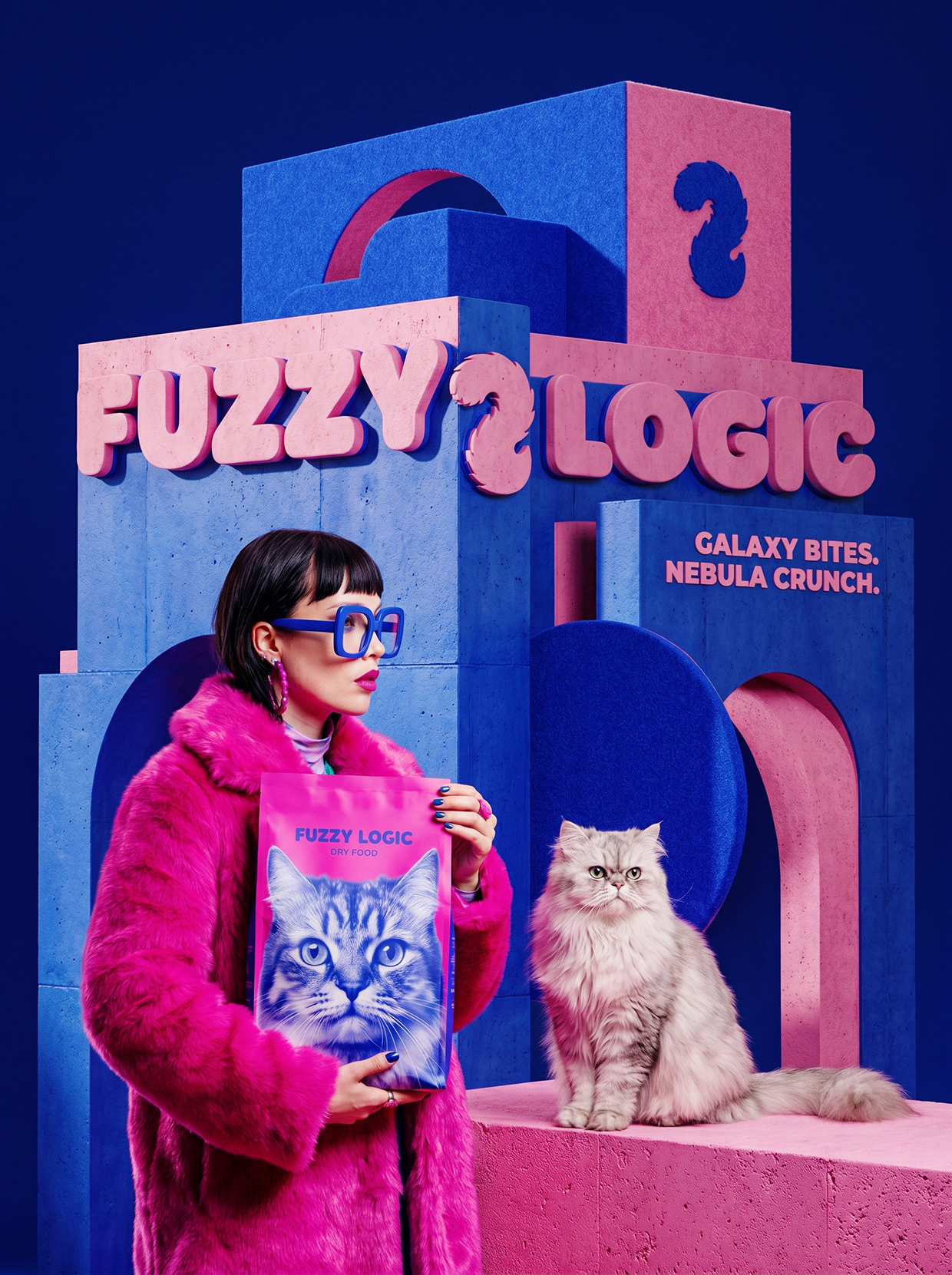 FUZZY LOGIC | Space-Pop Pet Lifestyle Branding Image 40