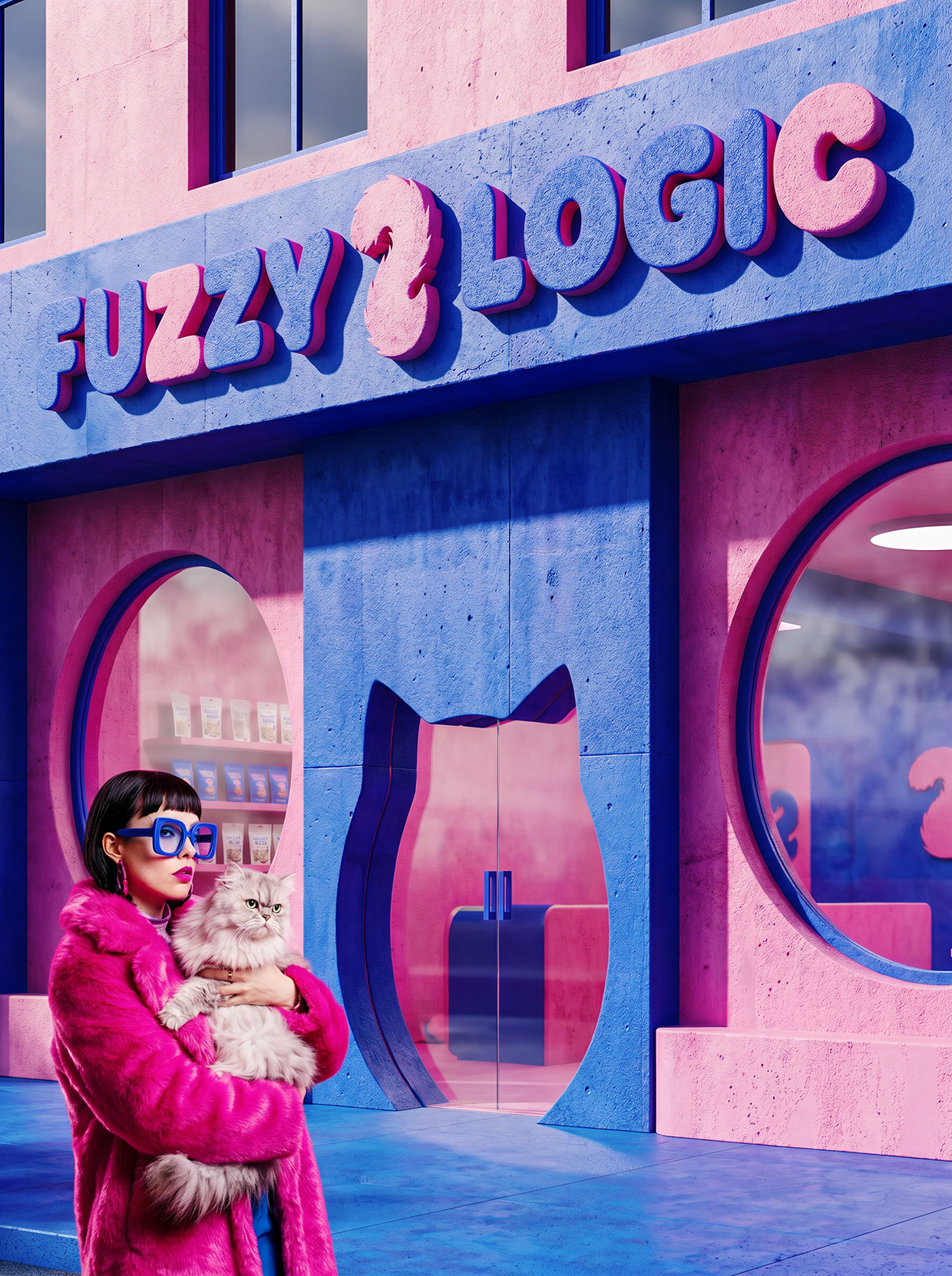 FUZZY LOGIC | Space-Pop Pet Lifestyle Branding Image 44