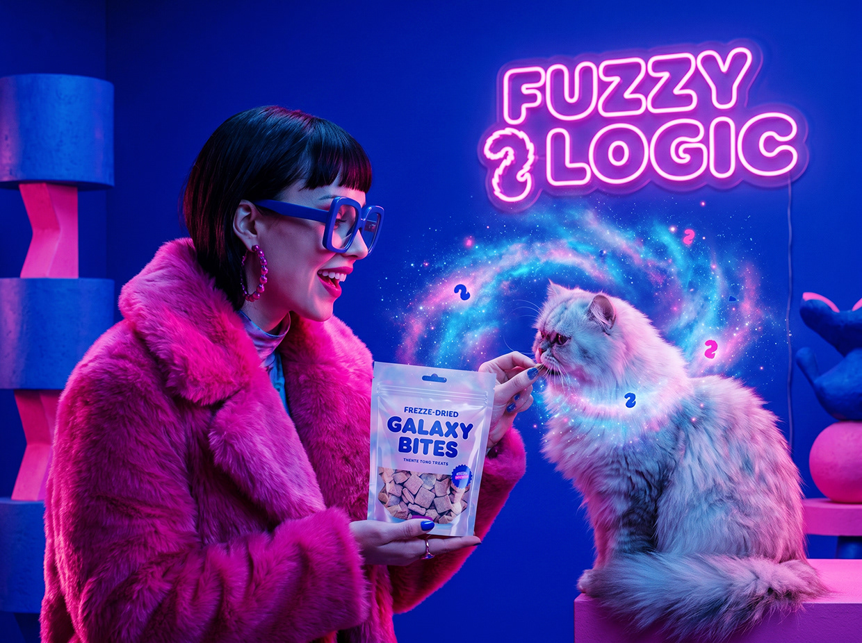 FUZZY LOGIC | Space-Pop Pet Lifestyle Branding Image 47