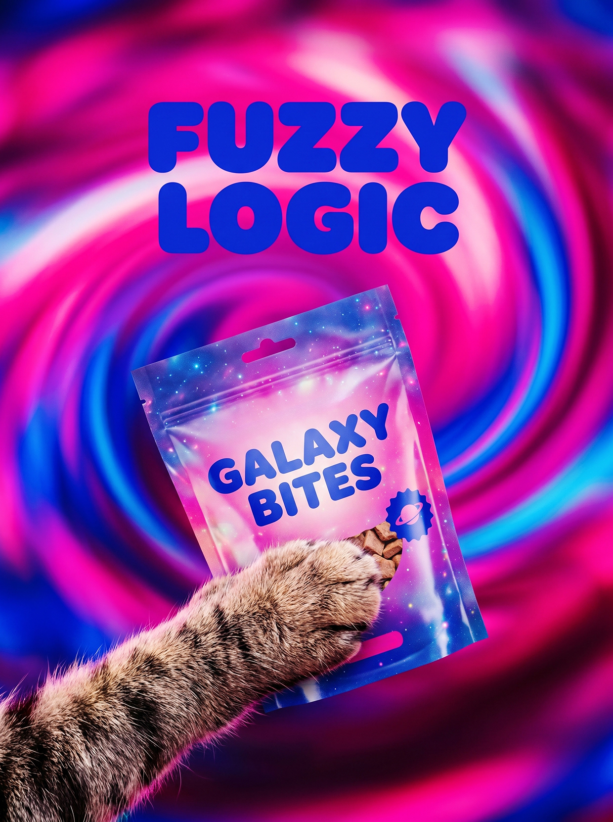 FUZZY LOGIC | Space-Pop Pet Lifestyle Branding Image 52