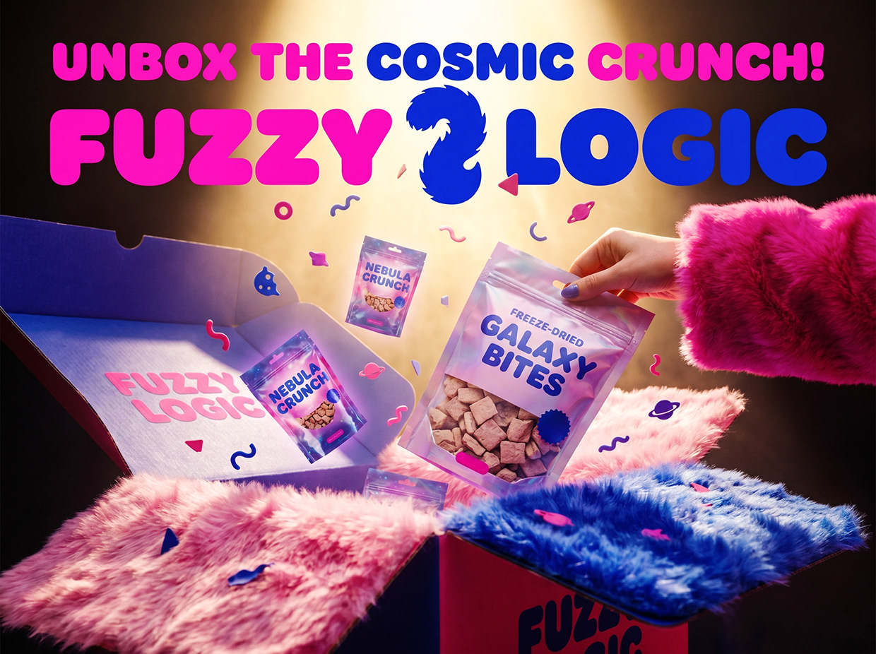 FUZZY LOGIC | Space-Pop Pet Lifestyle Branding Image 53