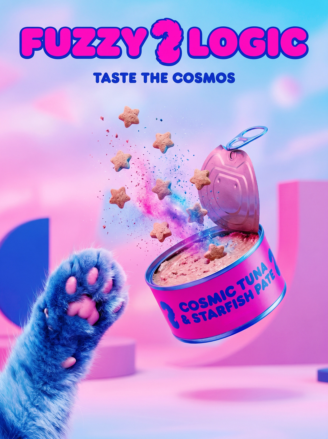 FUZZY LOGIC | Space-Pop Pet Lifestyle Branding Image 57