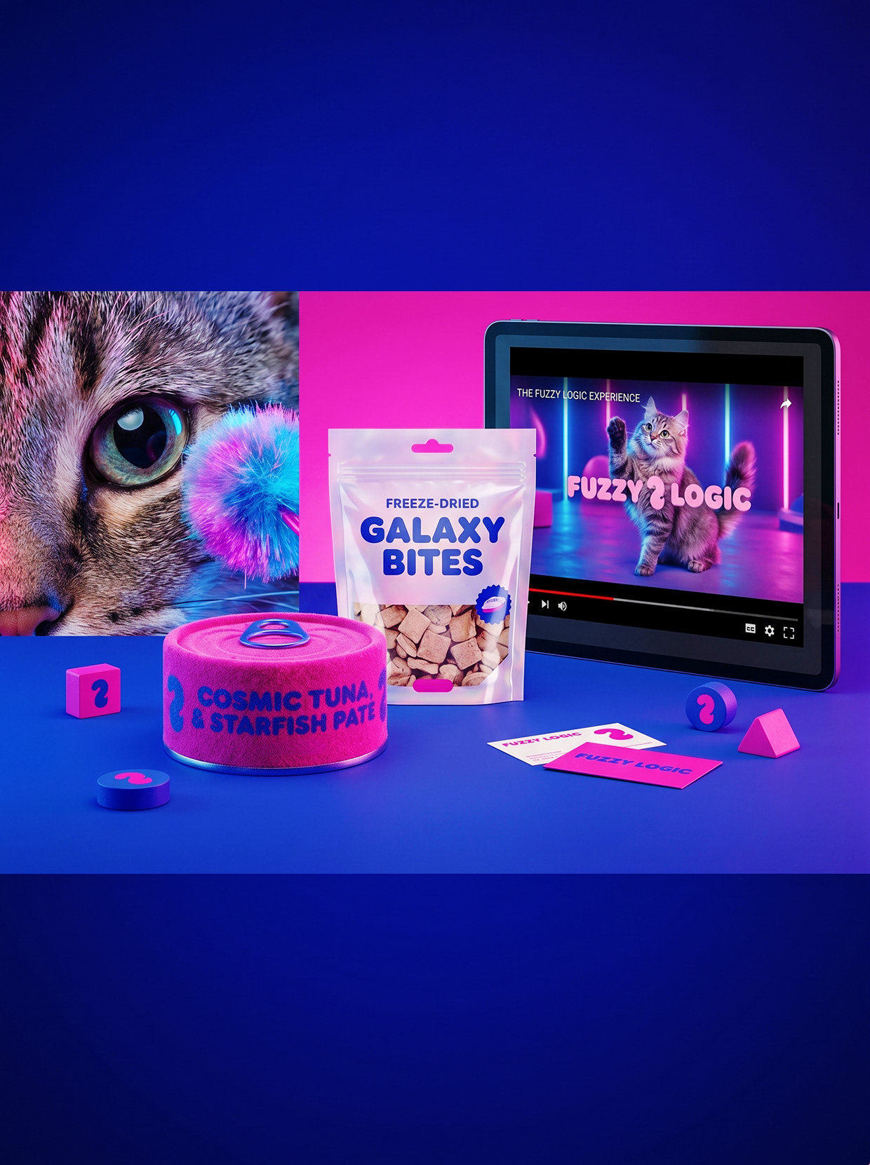 FUZZY LOGIC | Space-Pop Pet Lifestyle Branding Image 58