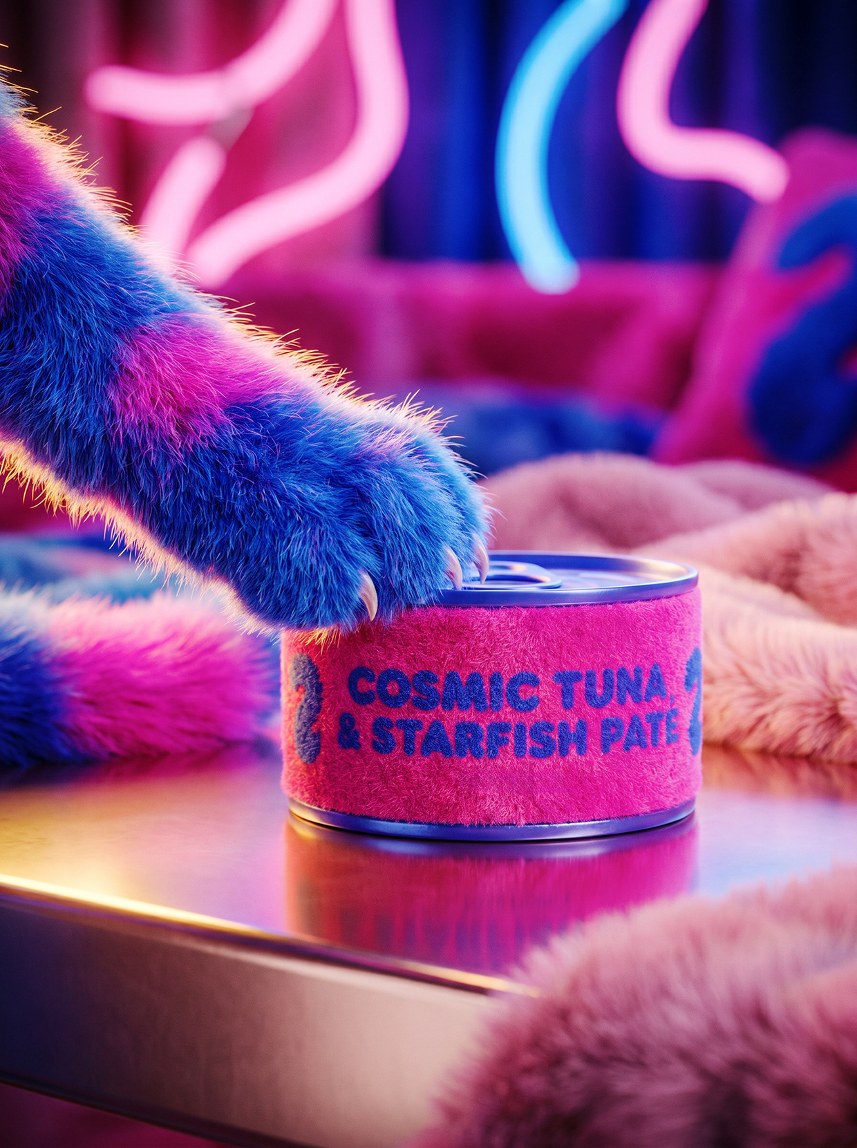 FUZZY LOGIC | Space-Pop Pet Lifestyle Branding Image 61
