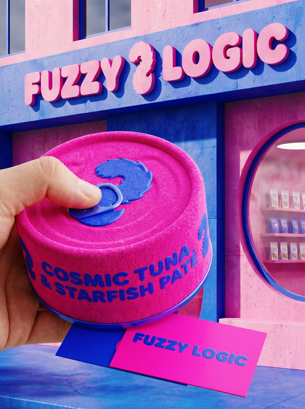 FUZZY LOGIC | Space-Pop Pet Lifestyle Branding Image 62