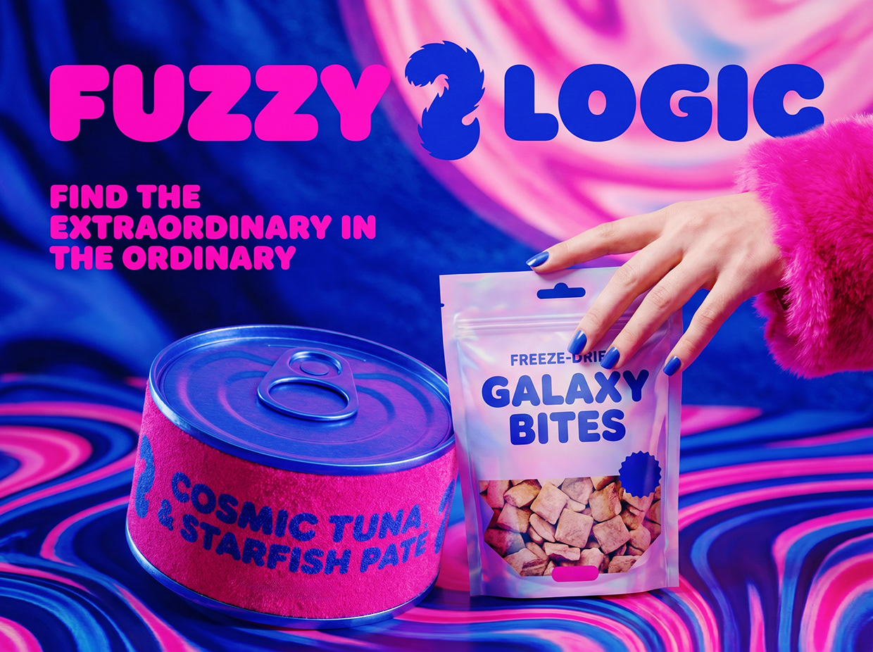 FUZZY LOGIC | Space-Pop Pet Lifestyle Branding Image 66