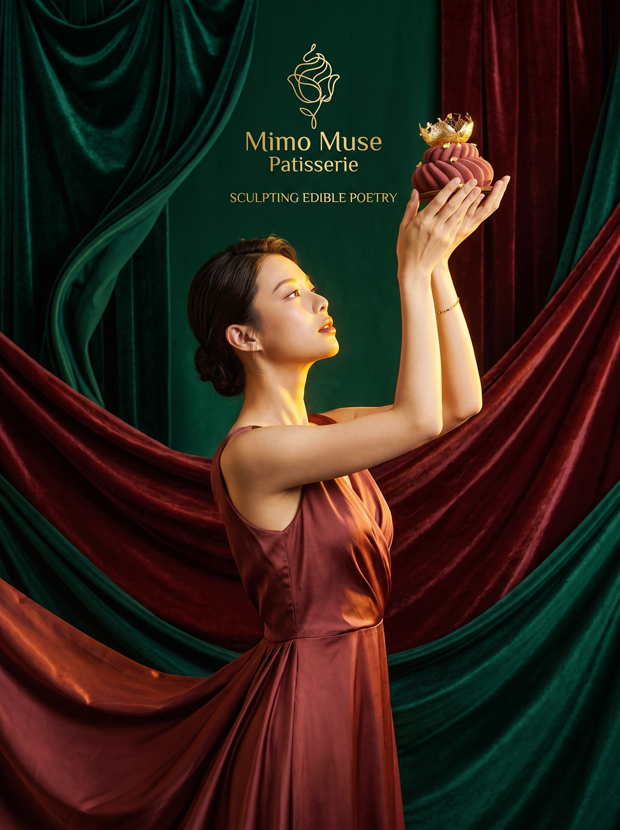 Mimo Muse Patisserie | French Mousse Dessert Branding Image 7