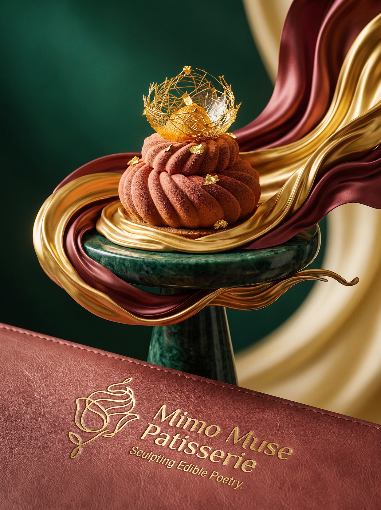 Mimo Muse Patisserie | French Mousse Dessert Branding Image 16