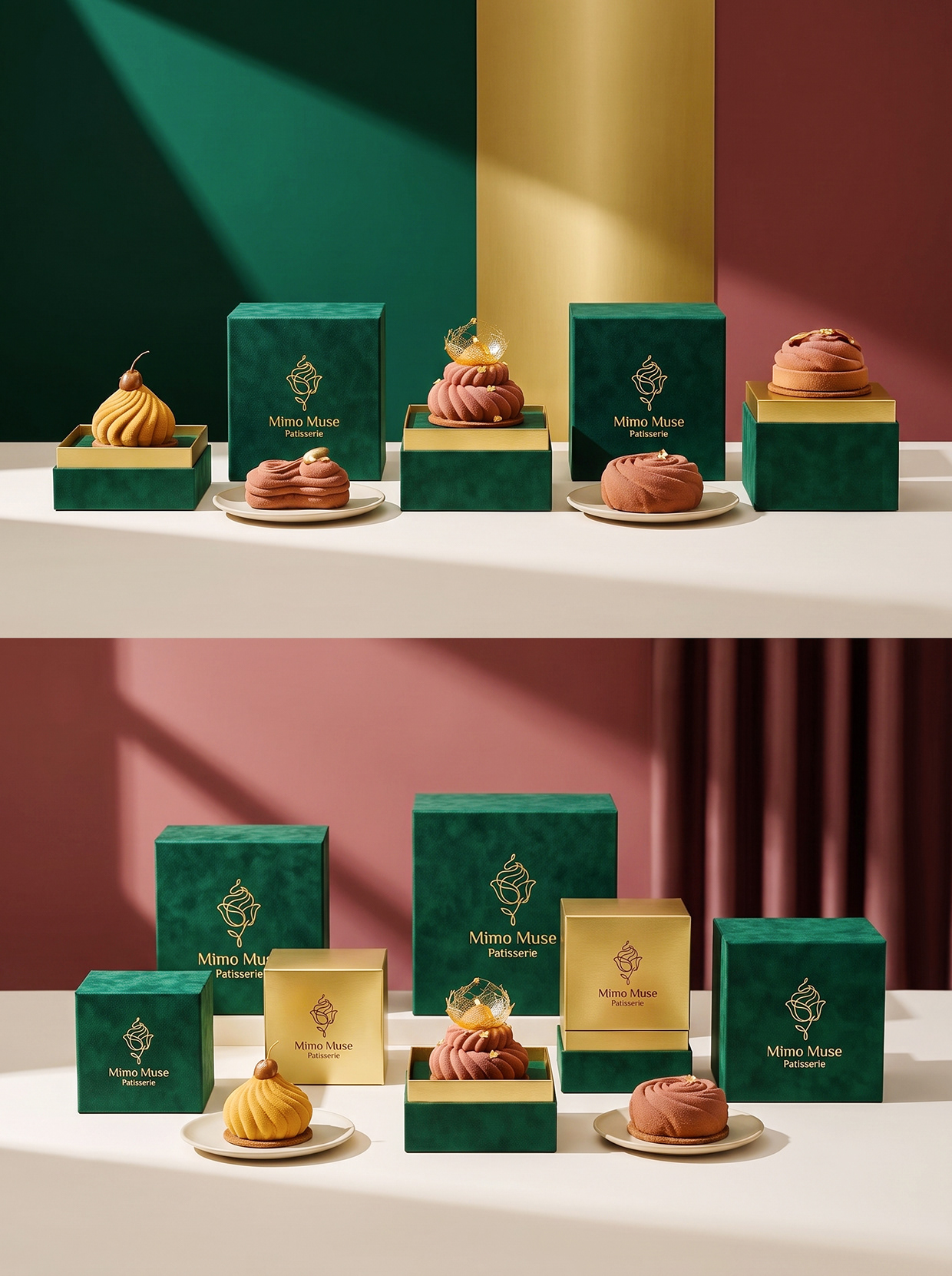 Mimo Muse Patisserie | French Mousse Dessert Branding Image 28