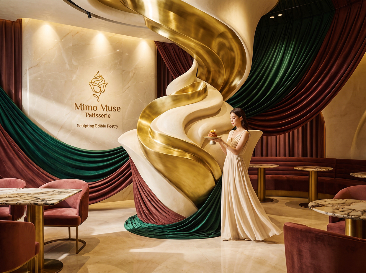 Mimo Muse Patisserie | French Mousse Dessert Branding Image 32