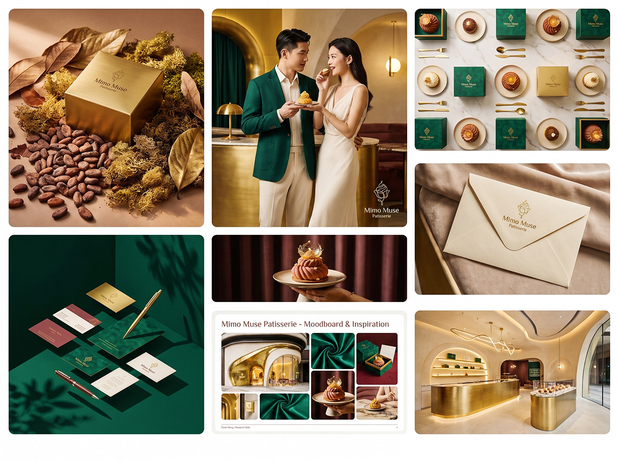 Mimo Muse Patisserie | French Mousse Dessert Branding Image 42