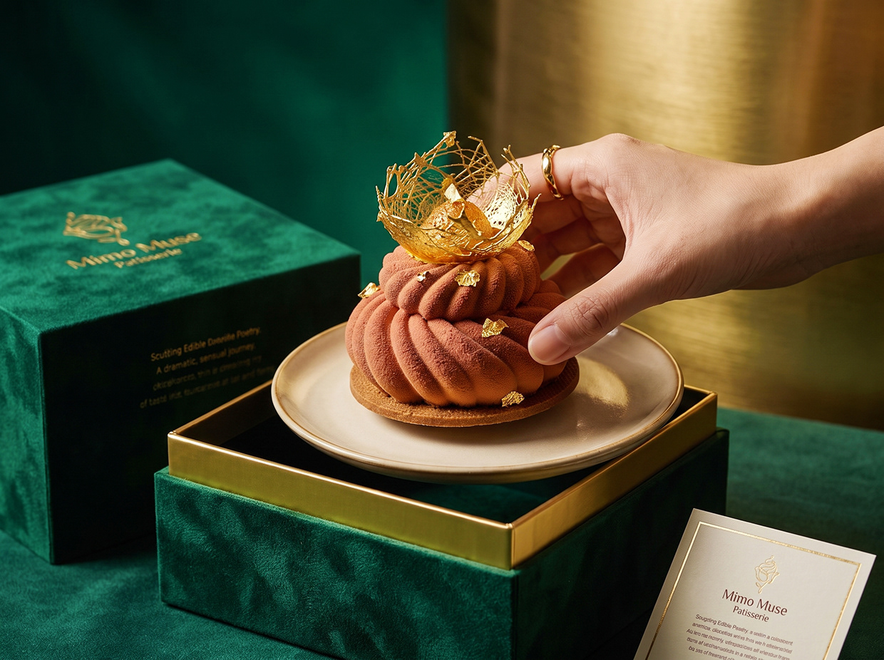 Mimo Muse Patisserie | French Mousse Dessert Branding Image 55