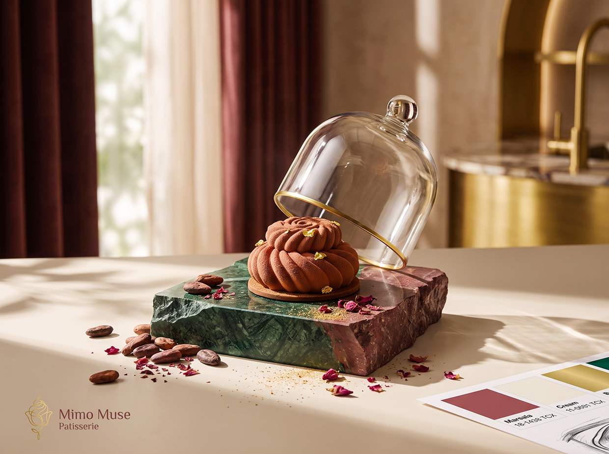 Mimo Muse Patisserie | French Mousse Dessert Branding Image 58