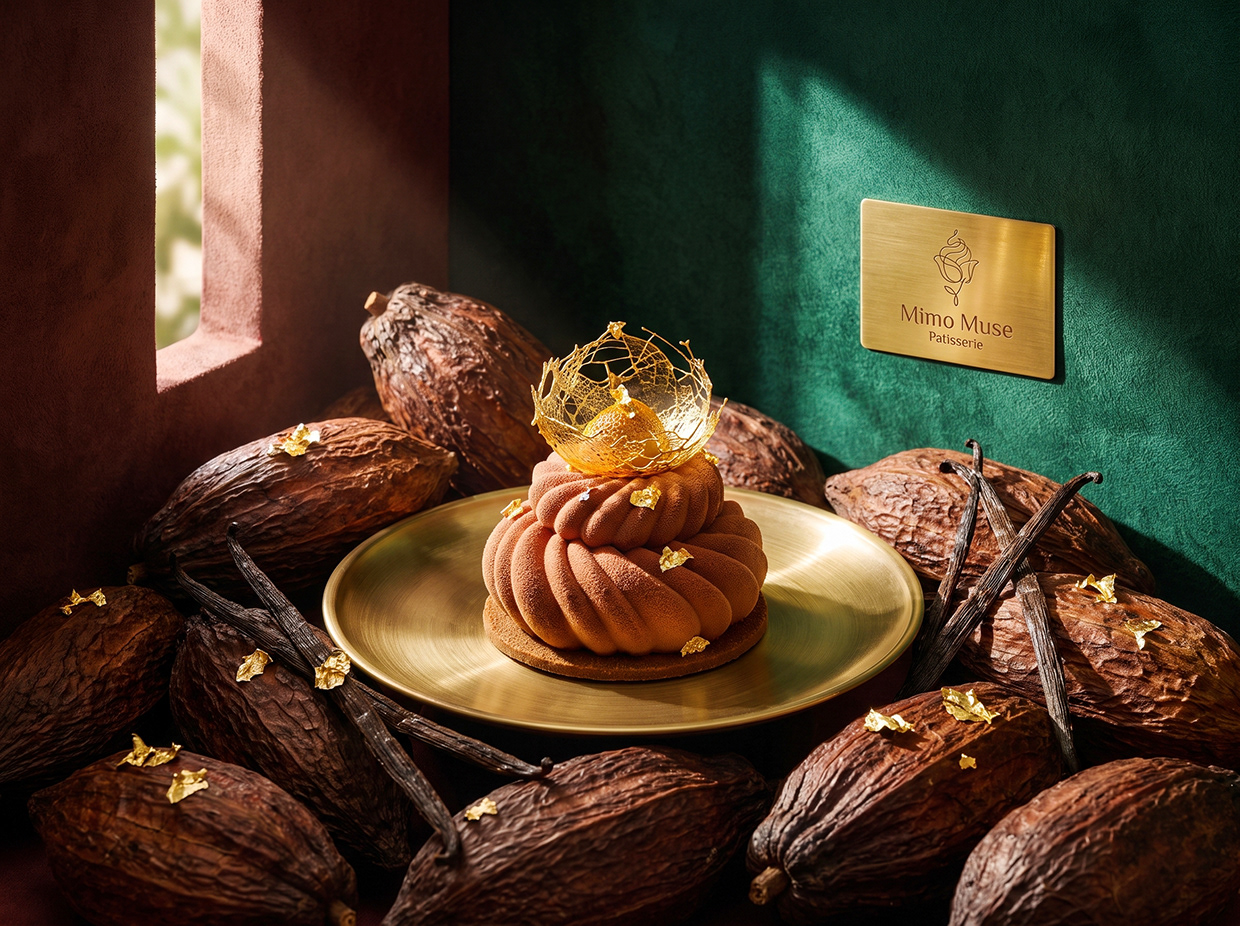 Mimo Muse Patisserie | French Mousse Dessert Branding Image 62