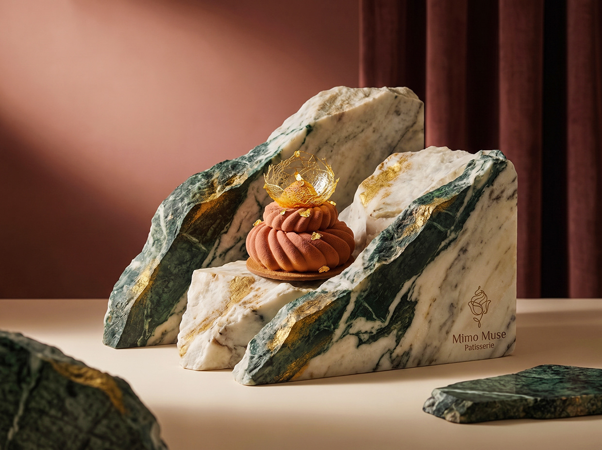 Mimo Muse Patisserie | French Mousse Dessert Branding Image 64