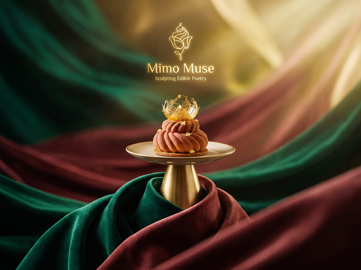Mimo Muse Patisserie | French Mousse Dessert Branding Image 68