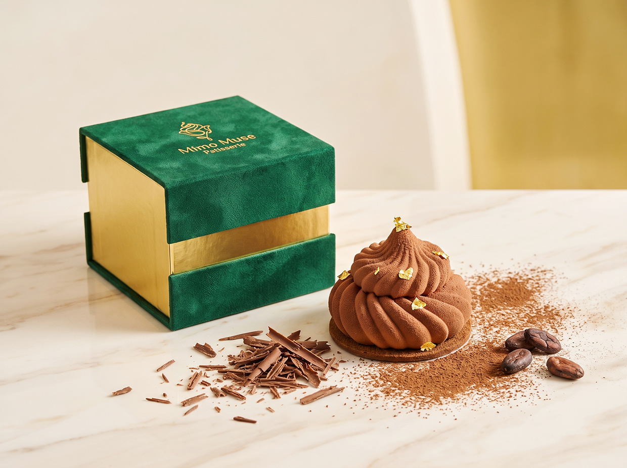 Mimo Muse Patisserie | French Mousse Dessert Branding Image 69