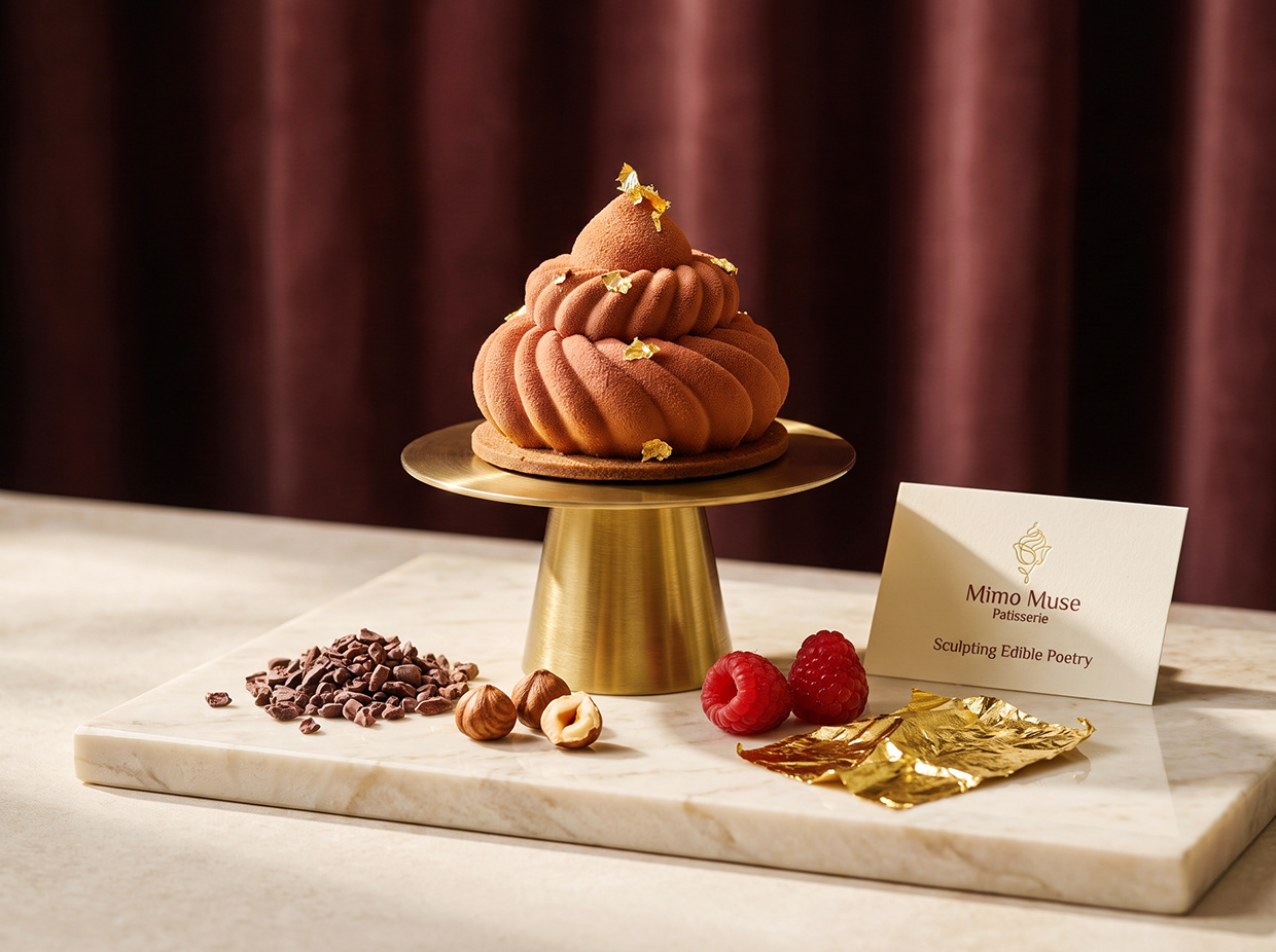 Mimo Muse Patisserie | French Mousse Dessert Branding Image 70