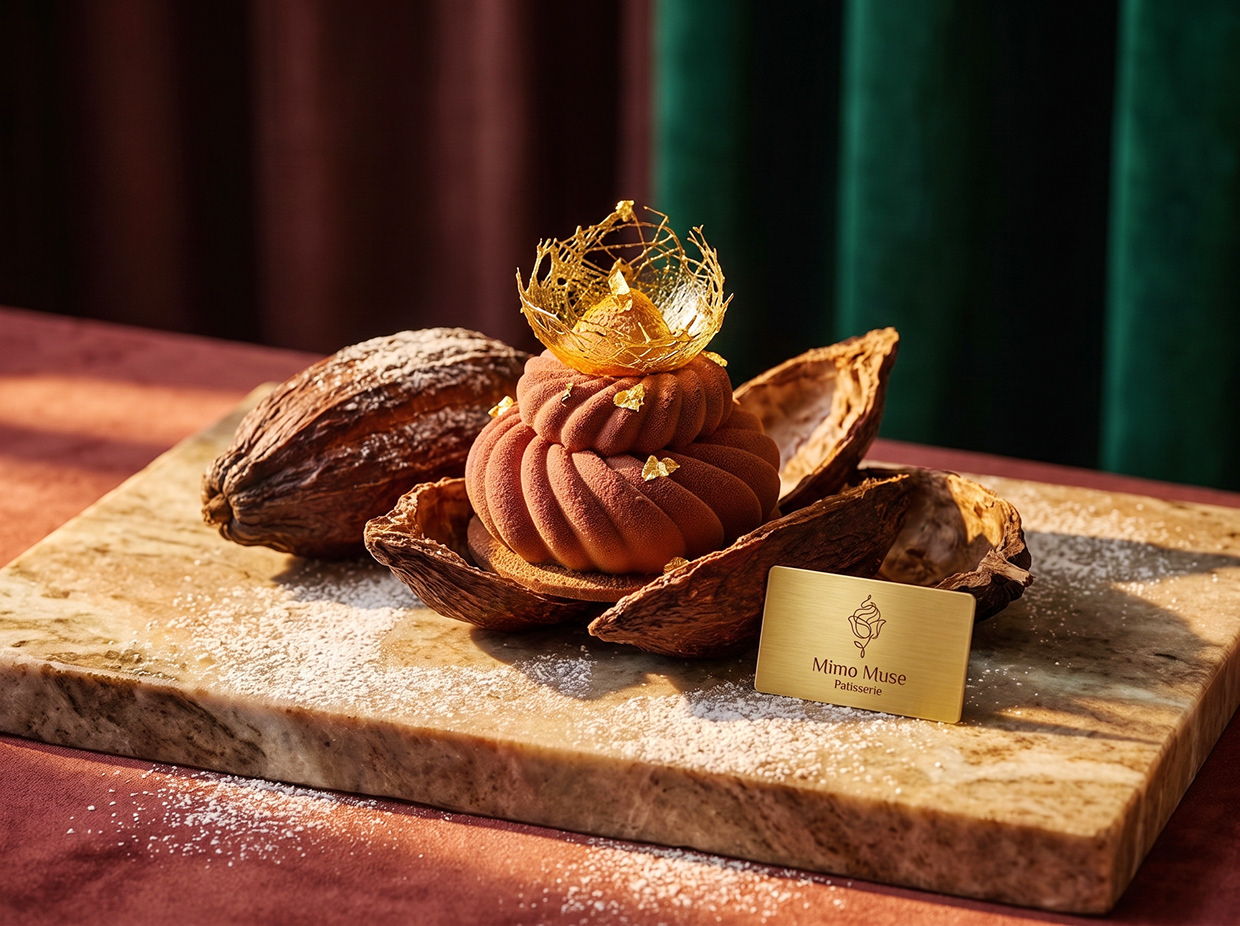 Mimo Muse Patisserie | French Mousse Dessert Branding Image 78