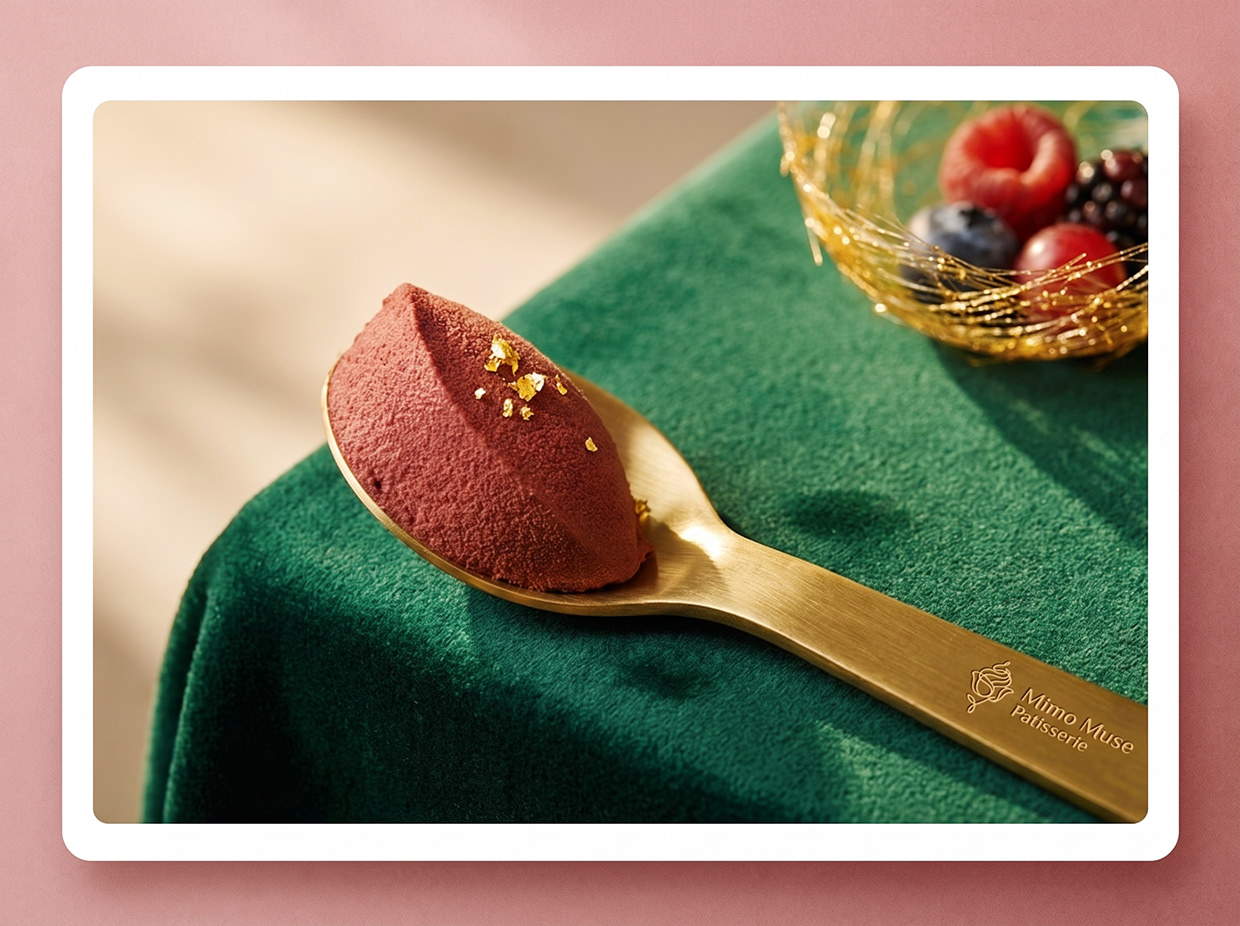 Mimo Muse Patisserie | French Mousse Dessert Branding Image 79