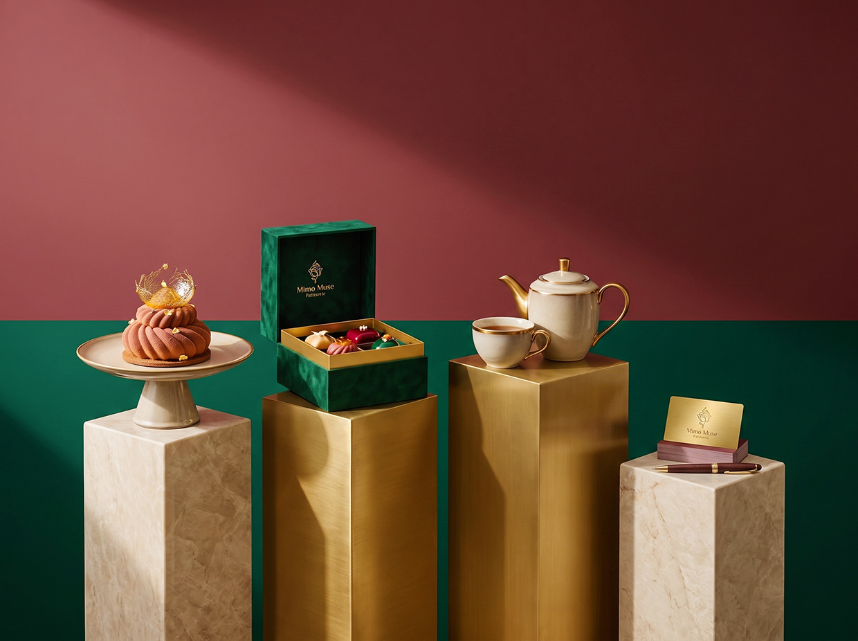 Mimo Muse Patisserie | French Mousse Dessert Branding Image 80
