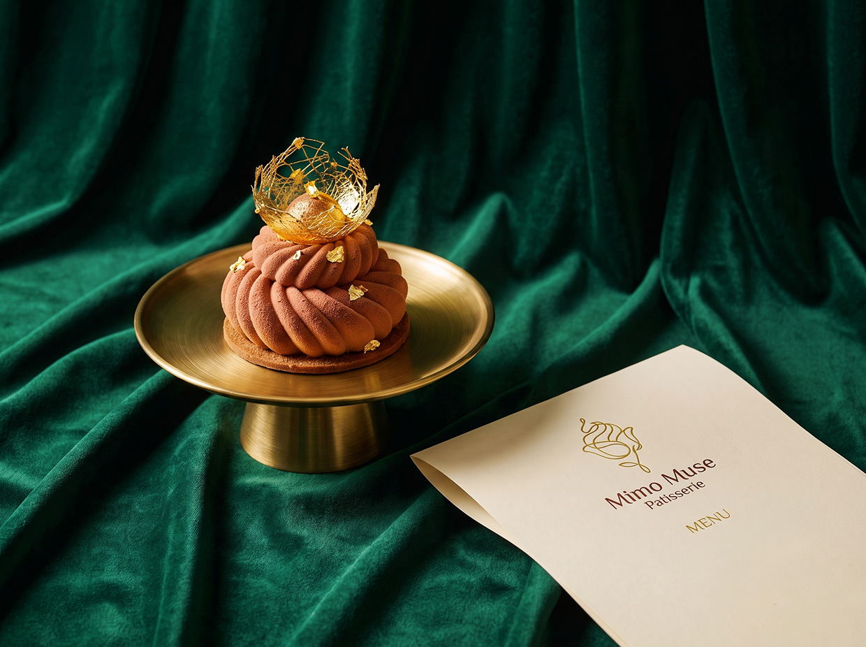 Mimo Muse Patisserie | French Mousse Dessert Branding Image 81
