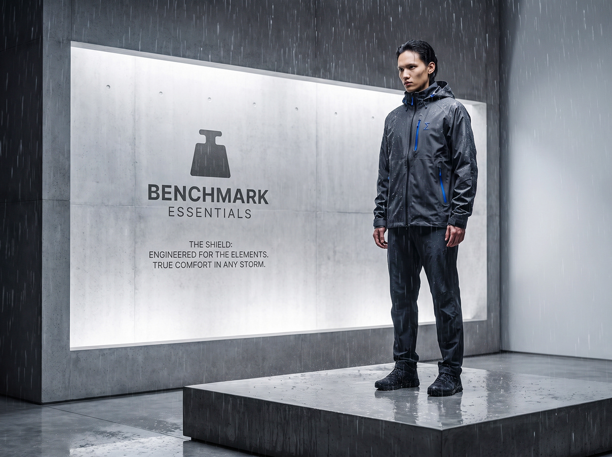 BENCHMARK ESSENTIALS | Tactical Luxury Fashion Branding Image 2